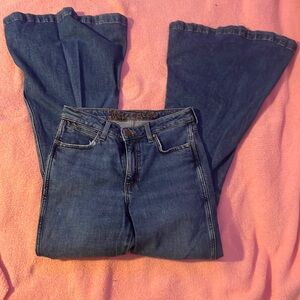 Wrangler flare jeans 27x35